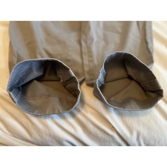 Eddie Bauer Mercer Fit Gray Khaki Dress Pants Women Size 4 Wrinkle Resistant - Picture 5 of 10